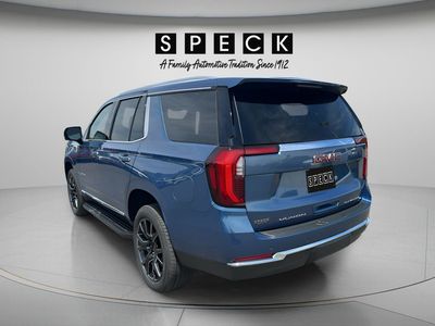 2026 GMC Yukon — rear three-quarter view