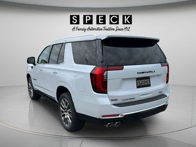 2026 GMC Yukon — rear three-quarter view
