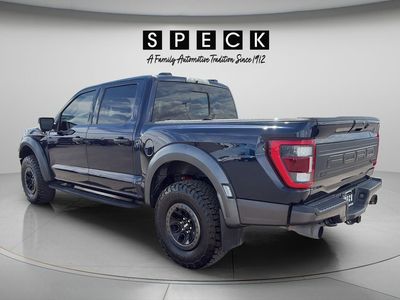 2022 Ford F-150 — rear three-quarter view