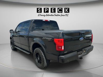 2018 Ford F-150 — rear three-quarter view
