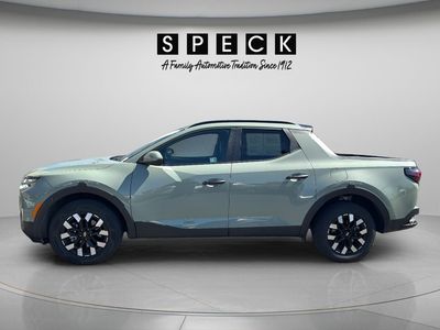 2025 Hyundai Santa Cruz — rear three-quarter view