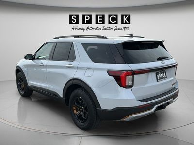 2026 Ford Explorer — rear three-quarter view