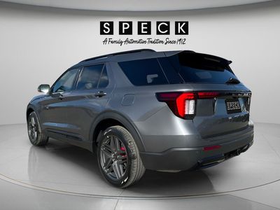 2026 Ford Explorer — rear three-quarter view