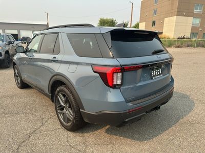2026 Ford Explorer — rear three-quarter view