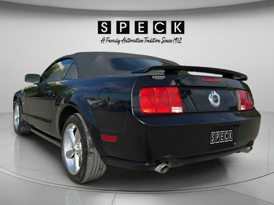 2007 Ford Mustang — rear three-quarter view
