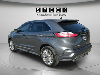 2022 Ford Edge — rear three-quarter view