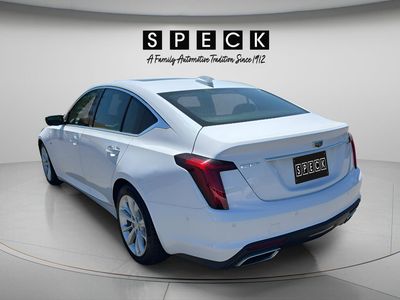 2025 Cadillac CT5 — rear three-quarter view