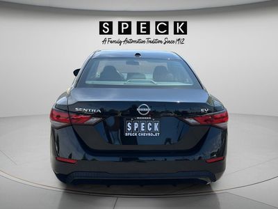 2024 Nissan Sentra — rear three-quarter view