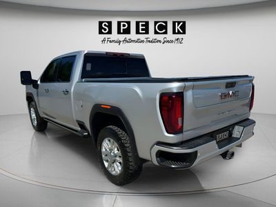 2021 GMC Sierra — rear three-quarter view
