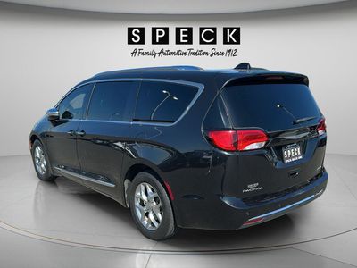 2018 Chrysler Pacifica — rear three-quarter view