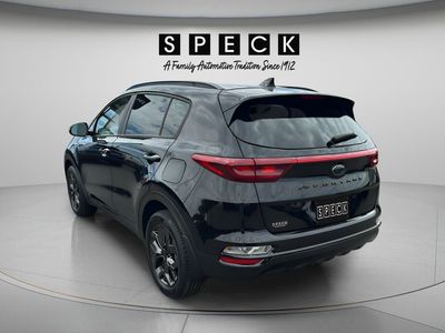 2022 Kia Sportage — rear three-quarter view