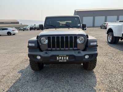 2021 Jeep Wrangler — side profile view