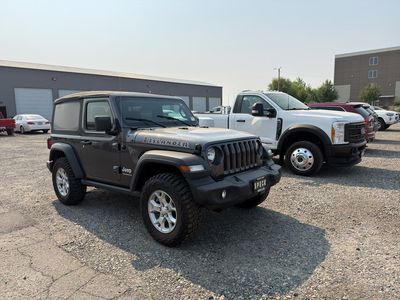 2021 Jeep Wrangler — rear three-quarter view
