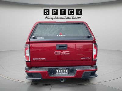2019 GMC Canyon — interior view
