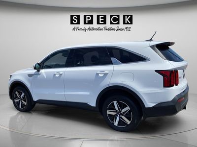 2023 Kia Sorento — rear three-quarter view