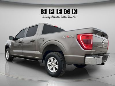 2021 Ford F-150 — rear three-quarter view