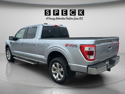 2022 Ford F-150 — rear three-quarter view