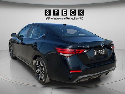 2022 Nissan Sentra — rear three-quarter view
