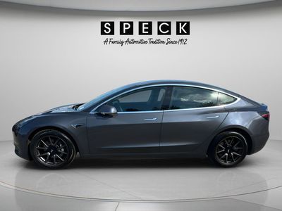 2019 Tesla Model 3 — side profile view