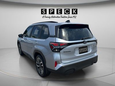 2025 Subaru Forester — rear three-quarter view