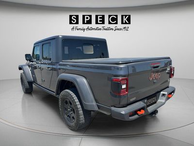 2021 Jeep Gladiator — rear three-quarter view