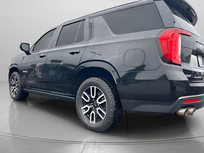 2022 GMC Yukon — rear three-quarter view