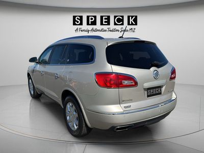 2014 Buick Enclave — rear three-quarter view