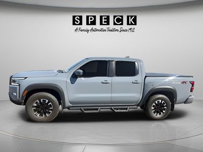 2023 Nissan Frontier — rear three-quarter view