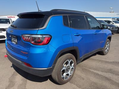 2022 Jeep Compass — rear three-quarter view