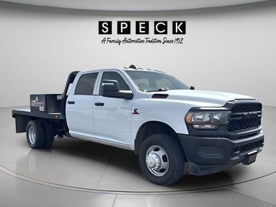 2023 RAM 3500 Chassis — rear three-quarter view
