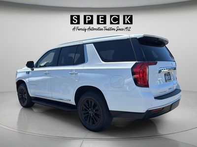 2022 GMC Yukon — rear three-quarter view