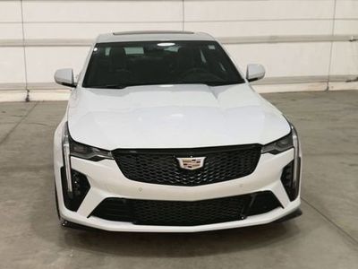 2026 Cadillac CT4-V — rear three-quarter view