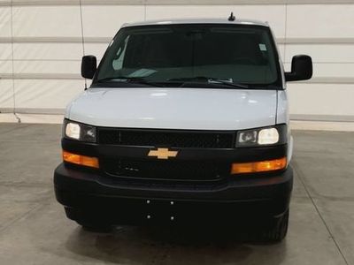 2025 Chevrolet Express Cargo — rear three-quarter view