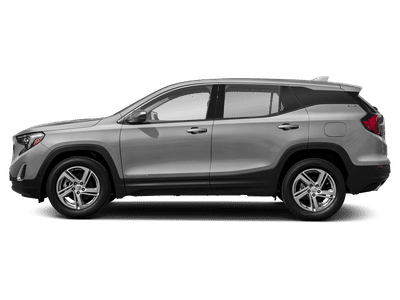 2018 GMC Terrain — rear three-quarter view