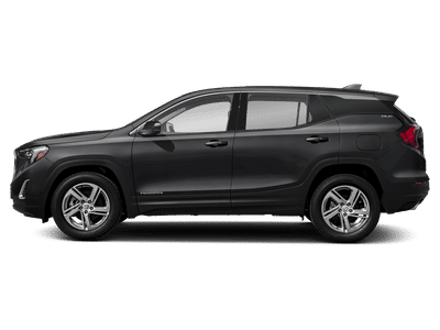 2021 GMC Terrain — rear three-quarter view