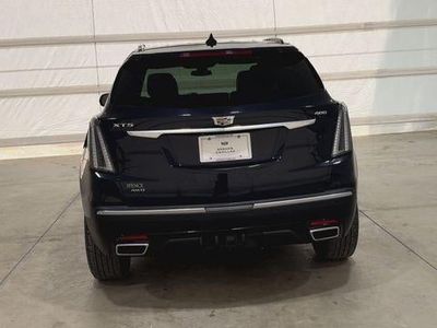 2021 Cadillac XT5 — rear three-quarter view