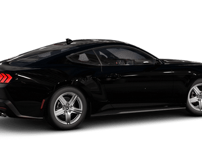 2026 Ford Mustang — rear three-quarter view