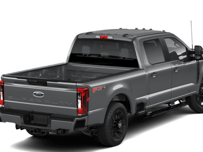 2026 Ford Super Duty — rear three-quarter view