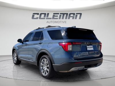 2025 Ford Explorer — rear three-quarter view