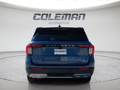 2025 Ford Explorer — interior view