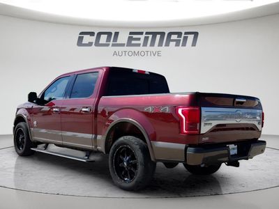 2016 Ford F-150 — rear three-quarter view