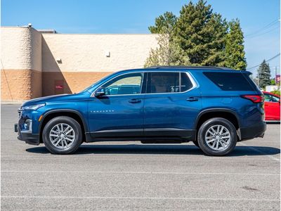2022 Chevrolet Traverse — rear three-quarter view