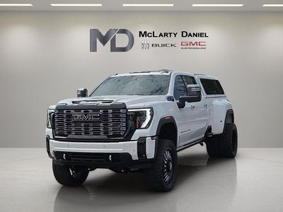 2025 GMC Sierra 3500 HD — rear three-quarter view