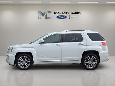 2017 GMC Terrain — rear three-quarter view