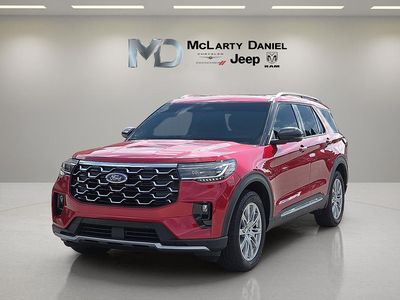 2025 Ford Explorer — side profile view