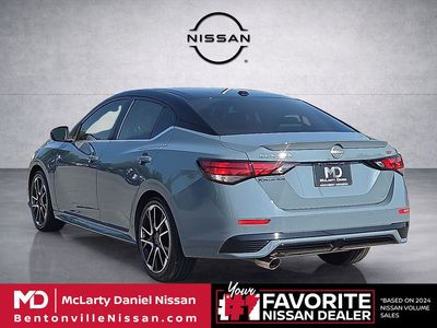 2025 Nissan Sentra — interior view