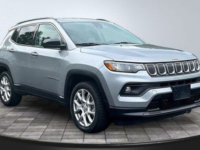 2022 Jeep Compass — rear three-quarter view