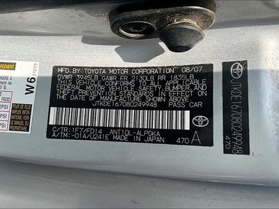2008 Scion tC — interior view