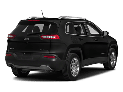 2018 Jeep Cherokee — rear three-quarter view