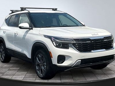 2024 Kia Seltos — rear three-quarter view